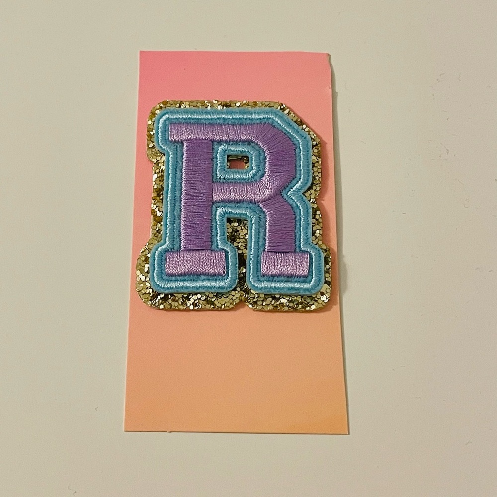 Brand New Stoney Clover Lane x Target Collaboration Letter R Patch